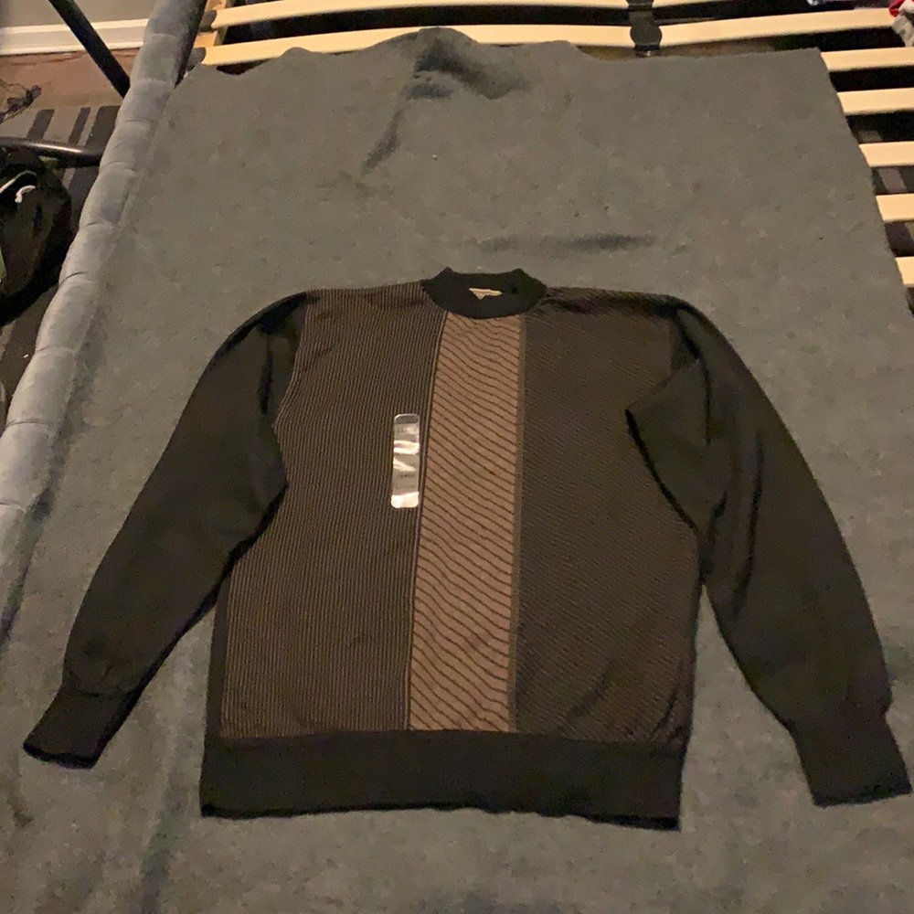 Concept men’s Sweater brown and black large